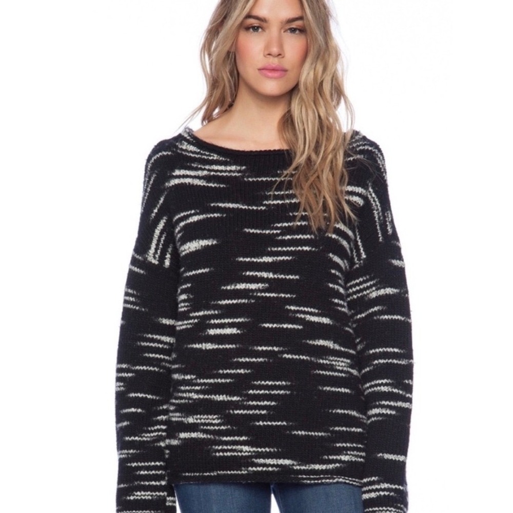 ATM Anthony Thomas Melillo XS Oversized Chunky Knit Roll Neck‎ Sweater  Wool